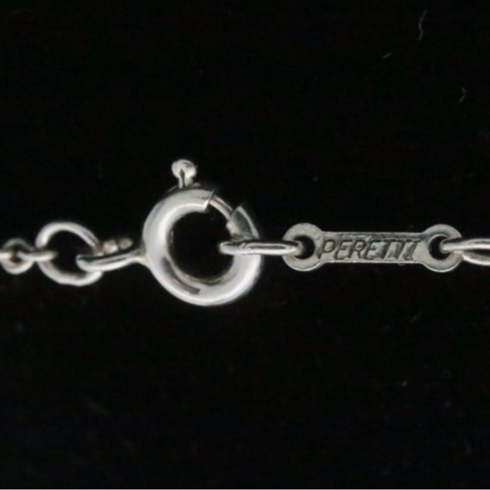 Tiffany & Co. Elsa Peretti 925 Sterling Silver Teardrop Necklace Authentic - Picture 8 of 8